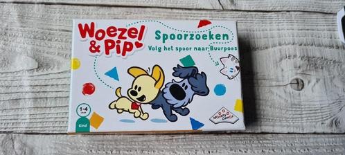Woezel en pip spoorzoeken, Hobby en Vrije tijd, Gezelschapsspellen | Kaartspellen, Zo goed als nieuw, Ophalen of Verzenden
