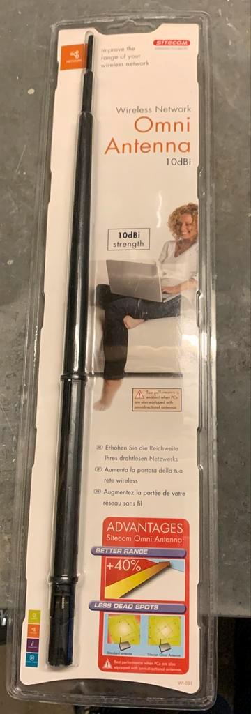 Sitecom Wireless Network Omni Antenna 10dBi, Computers en Software, WiFi-versterkers, Nieuw, Ophalen of Verzenden