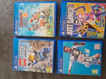 Diverse PS4 spellen te koop beschikbaar voor biedingen