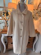 Exclusieve, chique, Crème alpaca jas Laurèl/Escada, 38-40/M., Ophalen of Verzenden, Zo goed als nieuw, Maat 38/40 (M), Wit