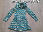 Jurk funky flavours meisje maat 98-104, Ophalen of Verzenden, Zo goed als nieuw