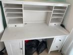 IKEA buro Hemnes met opzetstuk, Gebruikt, Ophalen, Bureau