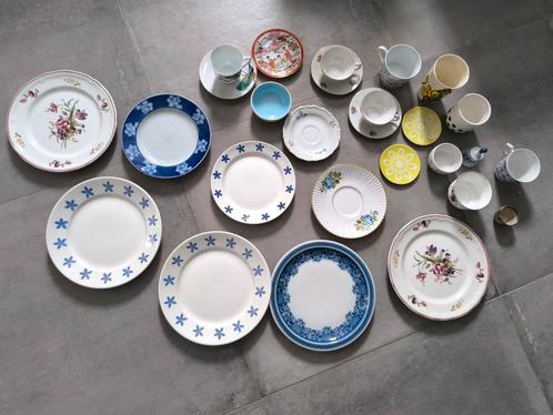 Diverse servies, voor high tea of maken van etagères, Huis en Inrichting, Keuken | Servies, Kop(pen) en/of Schotel(s), Overige stijlen