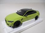 BMW M3 2020 Metal Yellow Exclusive 1/18 Minichamps, Ophalen of Verzenden, Nieuw, Auto, MiniChamps