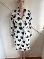 Rinascimento mantel *NIEUW maat xs s m wit zwart hartjes, Kleding | Dames, Jassen | Winter, Maat 38/40 (M), Wit, Rinascimento