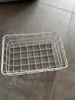 witte ijzeren opbergmand / decoratiemand H&m home, Overige materialen, Mand, Ophalen of Verzenden, Zo goed als nieuw
