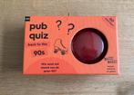 Pubquiz back to the 90s - zeer net en compleet!, Hobby en Vrije tijd, Een of twee spelers, Ophalen of Verzenden, Zo goed als nieuw