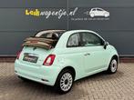 Fiat 500 C 1.0 Hybrid Lounge Cabrio *carplay *cruise *p-sens, Voorwielaandrijving, Gebruikt, Cabriolet, 4 stoelen
