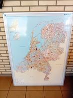 Magnetische Kaart Nederland maat 120x90, Boeken, Atlassen en Landkaarten, Nederland, Zo goed als nieuw, Landkaart, Ophalen