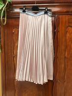 Feestelijke Midi Rok Plooien Rose Campagne Glitter, Maat 42/44 (L), Ophalen of Verzenden, Zo goed als nieuw, Roze