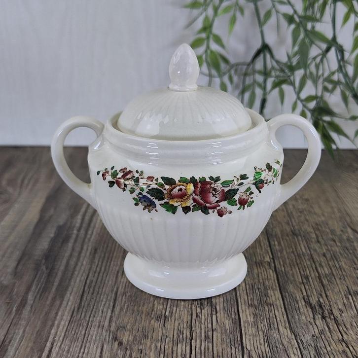 Wedgwood Conway Suikerpot met deksel, Antiek en Kunst, Antiek | Servies los, Ophalen of Verzenden