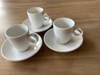 Maastricht porselein espresso kopjes met schotel 3stuks, Verzamelen, Ophalen of Verzenden, Gebruikt
