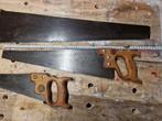 Set van 3 handzagen, Antiek en Kunst, Antiek | Gereedschap en Instrumenten, Ophalen of Verzenden