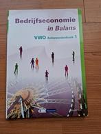 Bedrijfseconomie in Balans vwo antwoordenboek 1, Boeken, VWO, Ophalen of Verzenden, Zo goed als nieuw, Van Vlimmeren