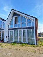 Gordijnen voor schuine raam op maat, Huis en Inrichting, Stoffering | Gordijnen en Lamellen, Crème, 200 cm of meer, Nieuw, Ophalen of Verzenden