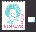 0192) Nederland Beatrix 0,39 2037PM plaatfout postfris, Ophalen of Verzenden, Postfris