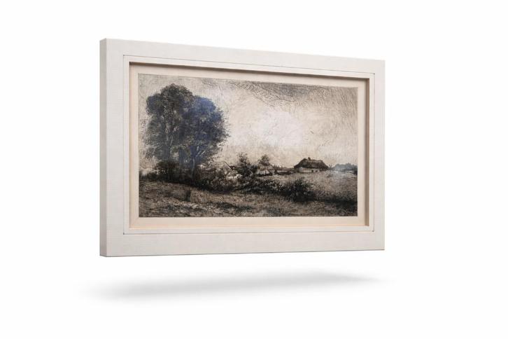 Originele ets van J.M. Graadt van Roggen, Antiek en Kunst, Kunst | Etsen en Gravures, Ophalen of Verzenden