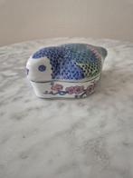 Vintage chinese terrine keramiek vogel opbergpot duif, Ophalen of Verzenden