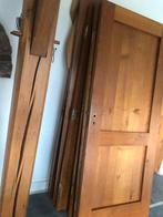 6 eiken houten deuren, Doe-het-zelf en Verbouw, Deuren en Horren, Ophalen of Verzenden, Zo goed als nieuw, Binnendeur, 200 tot 215 cm