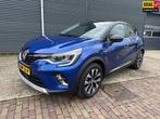 Renault Captur 1.6 E-Tech full hybrid Automaat 145 techno, Stof, Gebruikt, 4 cilinders, Blauw