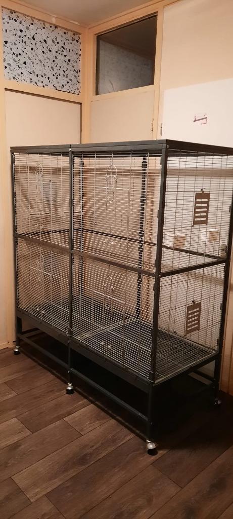 Montana Paradiso 150 volière, Dieren en Toebehoren, Vogels | Hokken en Kooien, Gebruikt, Volière, Metaal, Ophalen