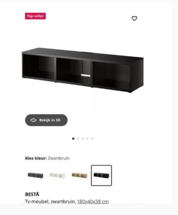 IKEA TV MEUBEL besta - afbeelding 2