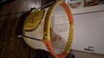 Opvouwbare baby box oranje/geel/groen, Ophalen, Gebruikt, Rond