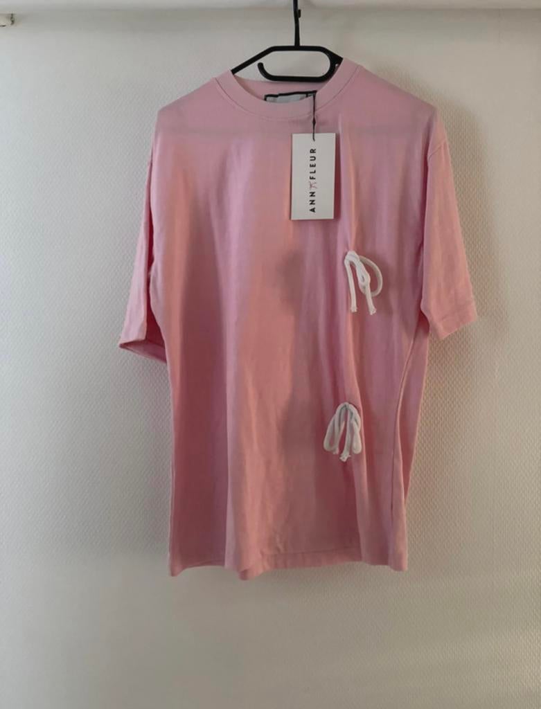 AnneFleur tshirt shirt roze met strikjes maat M dames top, Kleding | Dames, Maat 38/40 (M), Nieuw, Ophalen of Verzenden, Korte mouw