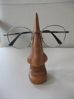 brillenhouder - hardhout - neus - design, Overige merken, Gebruikt, Bruin, Ophalen of Verzenden