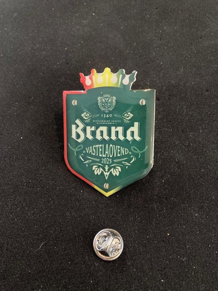 Brand Bier Carnaval Vasteloavend speldjes / pins, Verzamelen, Biermerken, Nieuw, Overige typen, Brand, Ophalen of Verzenden