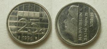 Beatrix 25 cent 1996 beschikbaar voor biedingen