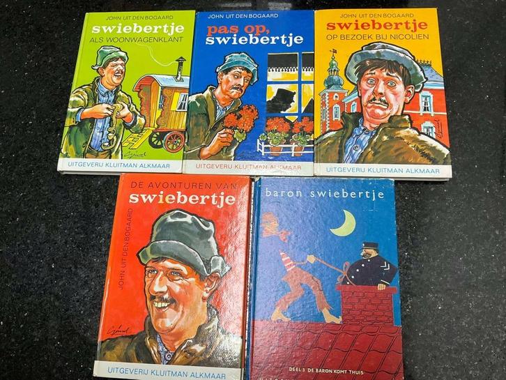 5 boekjes van Swiebertje uit de jaren zeventig. 50 jr oud., Boeken, Kinderboeken | Jeugd | onder 10 jaar, Gelezen, Fictie algemeen
