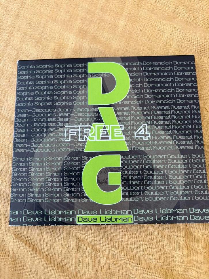 DAG Free 4 m/ o.a. Dave Liebman, Cd's en Dvd's, Cd's | Jazz en Blues, Zo goed als nieuw, Jazz, 1980 tot heden, Ophalen of Verzenden