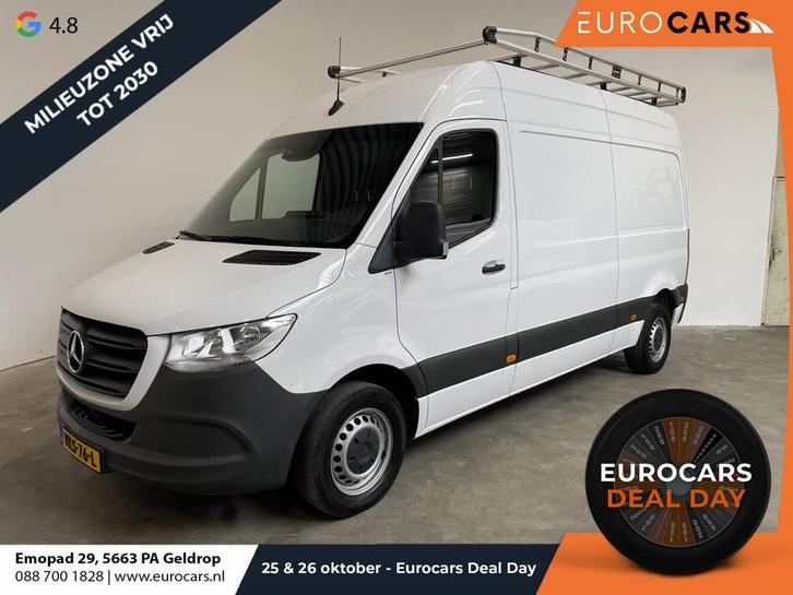 Mercedes-Benz Sprinter L2H2 Automaat Airco Cruise Navi Camer, Auto's, Bestelauto's, Bedrijf, Te koop, ABS, Achteruitrijcamera