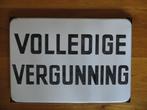 Volledige vergunning, Ophalen of Verzenden, Gebruikt, Reclamebord