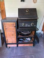 Compacte Brada gas barbecue + bbq meubel, Ophalen, Gebruikt, Brada