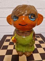 Vintage Keramische Spaarpot Jongen, Ophalen of Verzenden