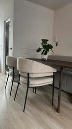 Eetkamerstoel Serta beige Janine - Zitmaxx, Huis en Inrichting, Stoelen, Ophalen, Nieuw, Stof, Drie