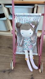 little dutch poppen buggy + pop Rosa 50 cm, Ophalen of Verzenden, Gebruikt