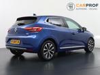 Renault Clio 1.6 E-Tech Hybrid 145 Techno Dealer Onderhouden, Stof, Gebruikt, Euro 6, Blauw