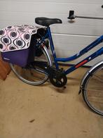 Blauwe damesfiets met versnellingen, Versnellingen, Ophalen, Overige merken, 53 tot 56 cm