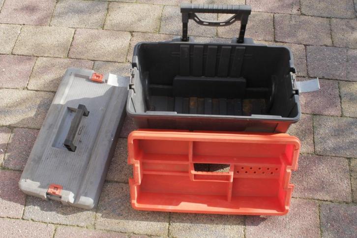 Grote verrrijdbare gereedschapskist Blck & Decker, Doe-het-zelf en Verbouw, Gereedschapskisten, Ophalen