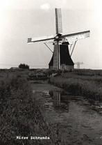 Nieuw Scheemda -Molen 'De Dellen' fotokaart met blanco a.z., Verzenden, 1960 tot 1980, Ongelopen, Groningen