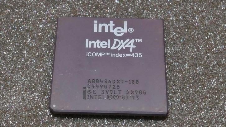 Intel | 486DX4-100 | CPU | Processor | SX900, Computers en Software, Vintage Computers, Ophalen of Verzenden