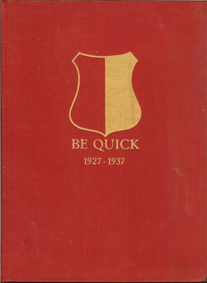 Be Quick 1937-1947 Jubileumboek III uitgegeven tgv het 60-ja, Boeken, Sportboeken, Gelezen, Balsport, Ophalen of Verzenden