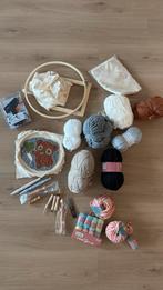 Complete Punch Needle set – alles wat je nodig hebt!, Ophalen of Verzenden, Zo goed als nieuw, Breien of Haken, Wol of Garen