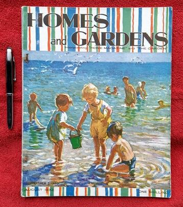 "Homes and Gardens". Vintage Magazine, Aug. 1932. beschikbaar voor biedingen