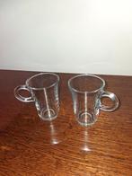 2 theeglazen, Huis en Inrichting, Keuken | Servies, Glas of Glazen, Nieuw, Ophalen of Verzenden, Glas