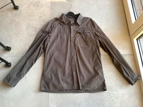 Leuke bruine G-star overhemd maat xxl, Kleding | Heren, Overhemden, Gedragen, Overige halswijdtes, Bruin, Ophalen of Verzenden