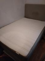Ikea Lauvik bed 140x200cm, grijs, Ophalen, Overige materialen, Gebruikt, Tweepersoons
